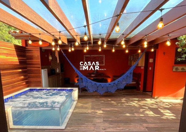 Casa com 4 Quartos para Alugar ou Temporada, 120 m² em Praia Rasa - Armação Dos Búzios