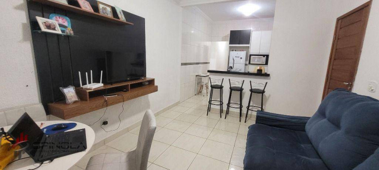 Casa com 2 Quartos à Venda, 90 m² em Jardim Imperador - Praia Grande