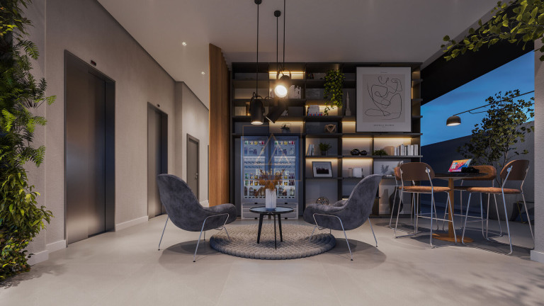 Imagem Imóvel com 1 Quarto à Venda, 53 m² em Centro - Curitiba