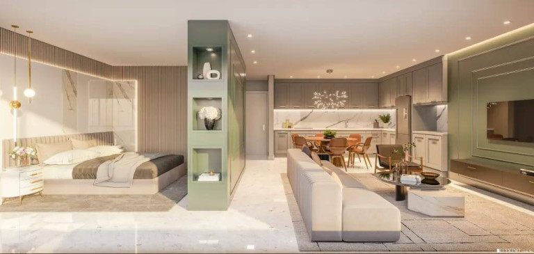 Imagem Apartamento com 1 Quarto à Venda, 47 m² em Perequê - Porto Belo Imagem Apartamento com 1 Quarto à Venda, 47 m² em Perequê - Porto Belo