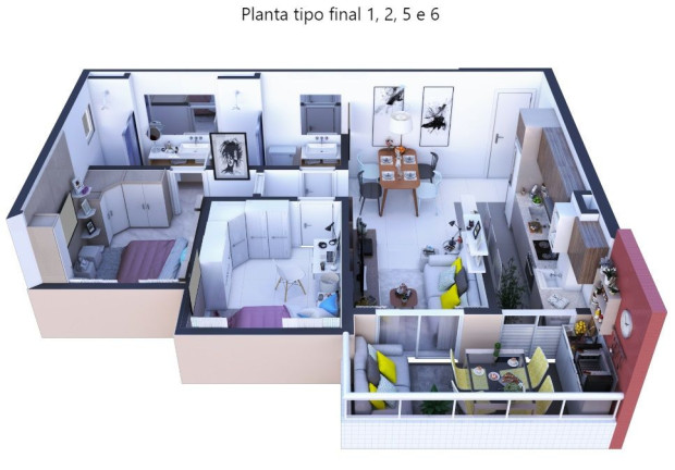 Imagem Apartamento com 2 Quartos à Venda, 57 m² em Canto Do Forte - Praia Grande Imagem Apartamento com 2 Quartos à Venda, 57 m² em Canto Do Forte - Praia Grande