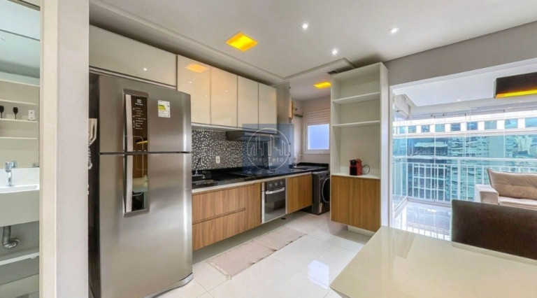 Imagem Apartamento com 1 Quarto para Alugar, 54 m² em Pinheiros - São Paulo