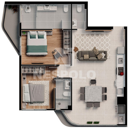 Imagem Apartamento à Venda, 80 m² em São Judas - Itajai Imagem Apartamento à Venda, 80 m² em São Judas - Itajai