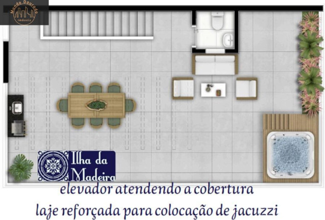 Imagem Apartamento com 2 Quartos à Venda, 57 m² em Jardim - Santo André