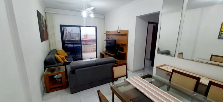 Apartamento com 2 Quartos à Venda, 101 m² em Guilhermina - Praia Grande