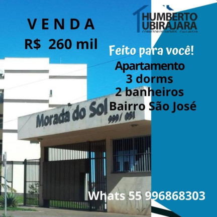 Imagem Apartamento com 3 Quartos à Venda, 87 m² em São José - Santa Maria Imagem Apartamento com 3 Quartos à Venda, 87 m² em São José - Santa Maria