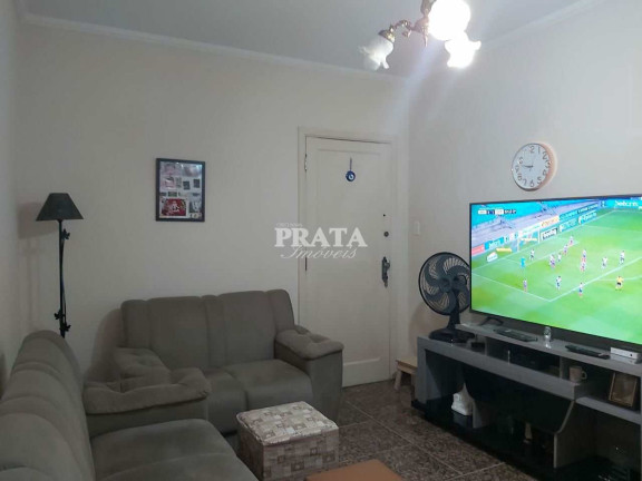 Apartamento com 2 Quartos à Venda, 60 m² em Gonzaga - Santos