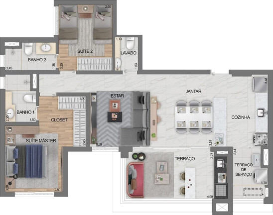 Imagem Apartamento com 4 Quartos à Venda, 130 m² em Mooca - São Paulo