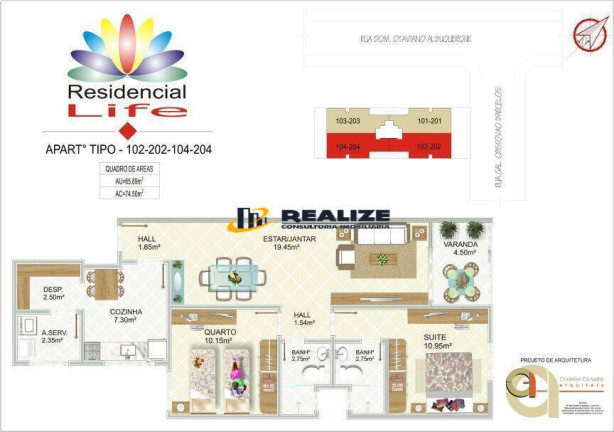 Imagem Apartamento com 2 Quartos à Venda, 65 m² em Campos Dos Goytacazes Imagem Apartamento com 2 Quartos à Venda, 65 m² em Campos Dos Goytacazes