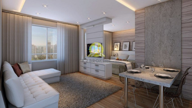 Imagem Apartamento com 1 Quarto à Venda, 34 m² em Rebouças - Curitiba Imagem Apartamento com 1 Quarto à Venda, 34 m² em Rebouças - Curitiba