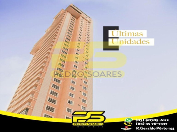 Apartamento com 4 Quartos à Venda, 351 m² em Altiplano Cabo Branco - João Pessoa