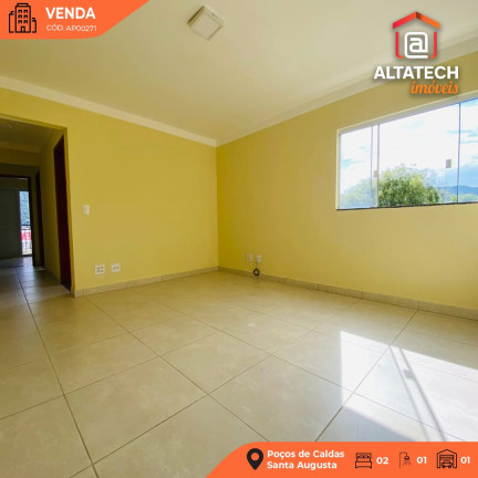 Apartamento com 2 Quartos à Venda, 60 m² em Jardim Santa Augusta - Poços De Caldas