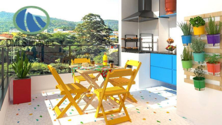Imagem Apartamento com 2 Quartos à Venda, 54 m² em Centro - Cotia