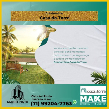 Imagem Terreno à Venda, 274 m² em Açu Da Torre - Mata De São João