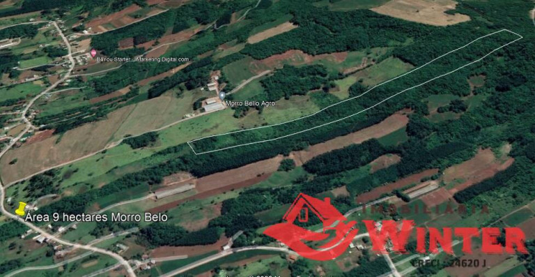 Chácara à Venda, 90.000 m² em Morro Belo - Alto Feliz