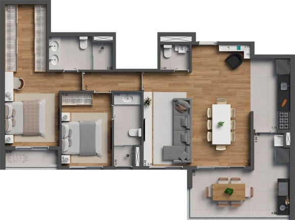 Imagem Apartamento com 2 Quartos à Venda, 93 m² em Alto Da Lapa - São Paulo