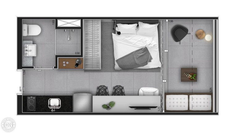 Imagem Imóvel com 1 Quarto à Venda, 20 m² em Moema - São Paulo Imagem Imóvel com 1 Quarto à Venda, 20 m² em Moema - São Paulo