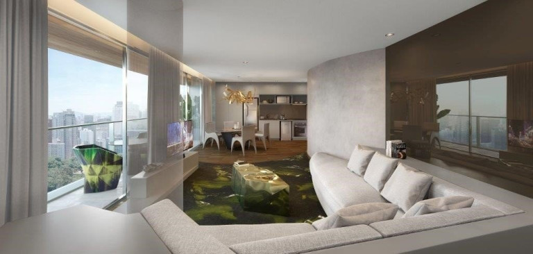 Imagem Apartamento com 2 Quartos à Venda, 97 m² em Vila Olímpia - São Paulo