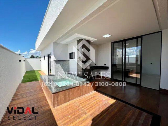 Imagem Casa de Condomínio com 3 Quartos à Venda, 153 m² em Terras Alpha Residencial 2 - Senador Canedo