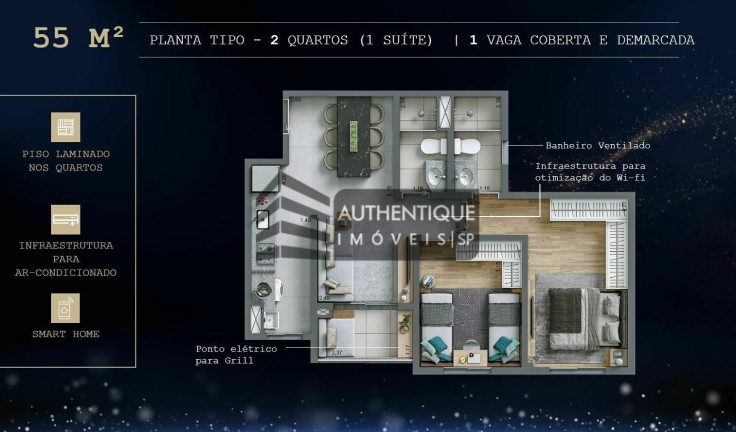Imagem Apartamento com 2 Quartos à Venda, 55 m² em Rudge Ramos - São Bernardo Do Campo Imagem Apartamento com 2 Quartos à Venda, 55 m² em Rudge Ramos - São Bernardo Do Campo