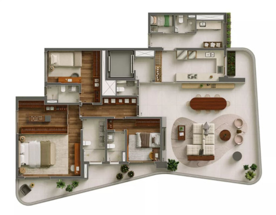 Imagem Apartamento com 4 Quartos à Venda, 225 m² em Paraíso - São Paulo Imagem Apartamento com 4 Quartos à Venda, 225 m² em Paraíso - São Paulo