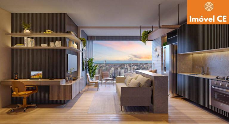 Imagem Apartamento com 1 Quarto à Venda, 40 m² em Meireles - Fortaleza Imagem Apartamento com 1 Quarto à Venda, 40 m² em Meireles - Fortaleza