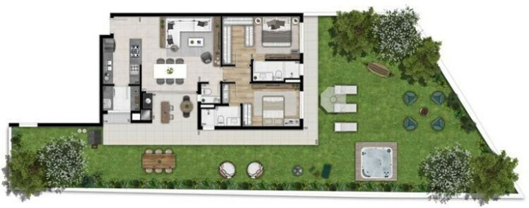 Imagem Apartamento com 2 Quartos à Venda, 301 m² em Bigorrilho - Curitiba