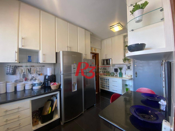 Imagem Apartamento com 3 Quartos para Alugar, 159 m² em Gonzaga - Santos