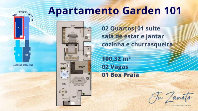 Imagem Apartamento com 2 Quartos à Venda, 98 m² em Saint Etiene - Matinhos Imagem Apartamento com 2 Quartos à Venda, 98 m² em Saint Etiene - Matinhos