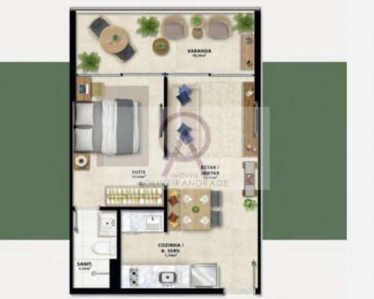 Imagem Imóvel com 1 Quarto à Venda, 43 m² em Horto Florestal - Salvador Imagem Imóvel com 1 Quarto à Venda, 43 m² em Horto Florestal - Salvador