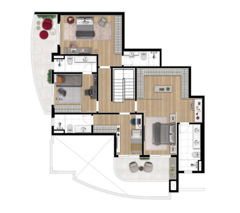 Imagem Apartamento com 2 Quartos à Venda, 113 m² em Ponta Da Praia - Santos