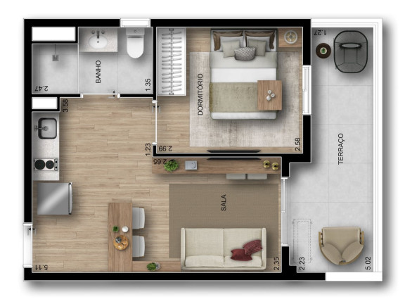 Imagem Apartamento com 1 Quarto à Venda, 38 m² em Vila Clementino - São Paulo Imagem Apartamento com 1 Quarto à Venda, 38 m² em Vila Clementino - São Paulo