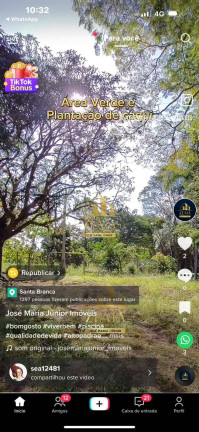 Imagem Chácara com 4 Quartos à Venda, 10.000 m² em Centro - Santa Branca Imagem Chácara com 4 Quartos à Venda, 10.000 m² em Centro - Santa Branca