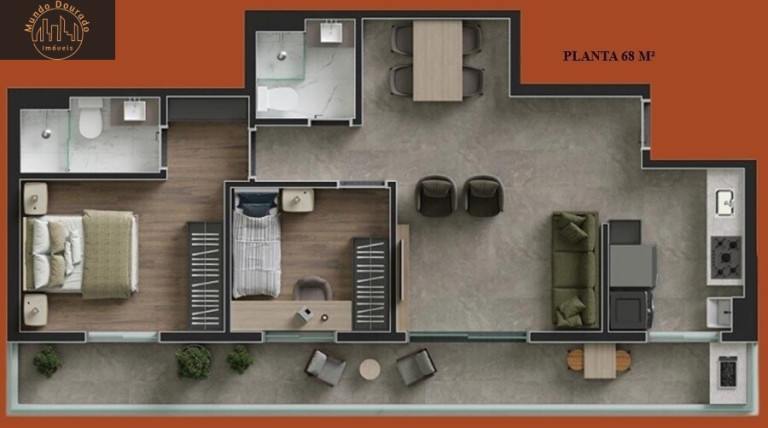 Imagem Apartamento com 2 Quartos à Venda, 61 m² em Centro - São Bernardo Do Campo