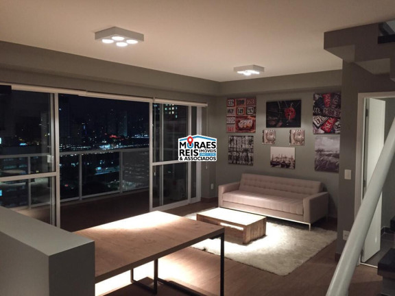 Apartamento com 1 Quarto à Venda ou Locação, 89 m² em Brooklin - São Paulo