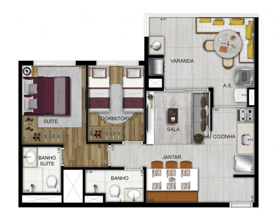 Imagem Studio com 1 Quarto à Venda, 20 m² em Vila Esperança - São Paulo