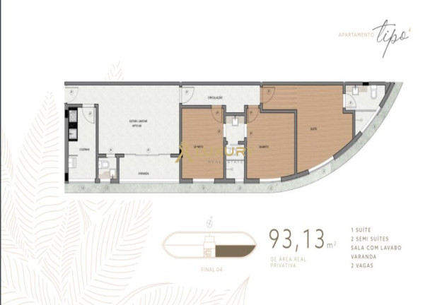 Imagem Imóvel com 3 Quartos à Venda, 93 m² em Vale Do Sereno - Nova Lima