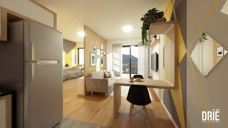 Imagem Imóvel com 1 Quarto à Venda, 33 m² em Camobi - Santa Maria