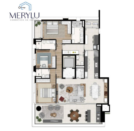 Imagem Apartamento com 3 Quartos à Venda, 186 m² em Moema - São Paulo Imagem Apartamento com 3 Quartos à Venda, 186 m² em Moema - São Paulo
