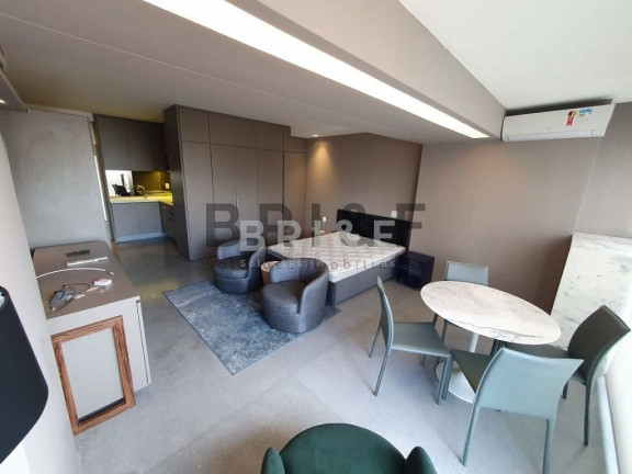 Imagem Apartamento com 1 Quarto para Alugar, 44 m² em Brooklin - São Paulo Imagem Apartamento com 1 Quarto para Alugar, 44 m² em Brooklin - São Paulo