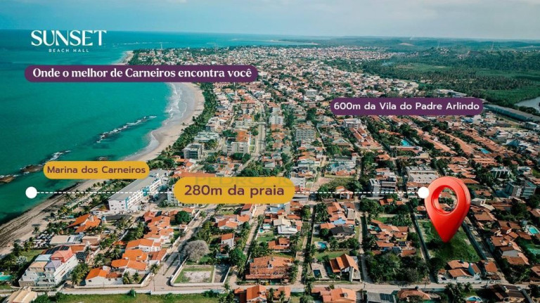 Imagem Apartamento com 1 Quarto à Venda, 21 m² em Praia Dos Carneiros - Tamandaré Imagem Apartamento com 1 Quarto à Venda, 21 m² em Praia Dos Carneiros - Tamandaré