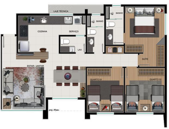 Imagem Apartamento com 3 Quartos à Venda, 86 m² em Cruzeiro - Belo Horizonte Imagem Apartamento com 3 Quartos à Venda, 86 m² em Cruzeiro - Belo Horizonte