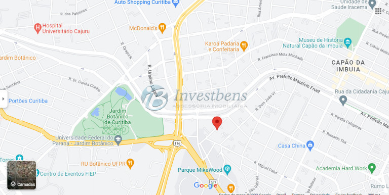 Terreno à Venda, 500 m² em Cajuru - Curitiba
