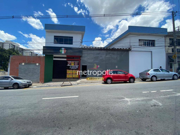 Galpão à Venda ou Locação, 1.800 m² em Santo Antônio - São Caetano Do Sul