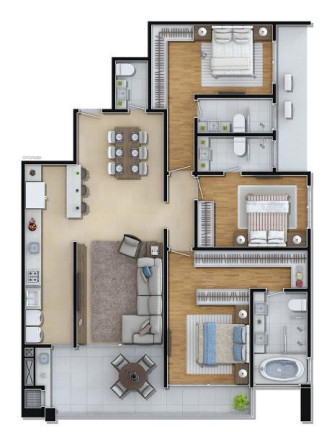 Imagem Apartamento com 3 Quartos à Venda, 113 m² em Praia Brava De Itajaí - Itajaí Imagem Apartamento com 3 Quartos à Venda, 113 m² em Praia Brava De Itajaí - Itajaí