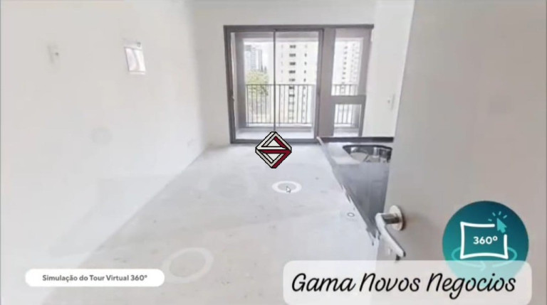 Imóvel com 1 Quarto à Venda, 26 m² em Brooklin Paulista - São Paulo