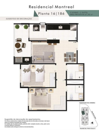 Imagem Imóvel com 2 Quartos à Venda, 67 m² em Aparecida - Mongaguá