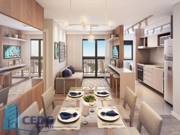Imagem Apartamento com 2 Quartos à Venda, 44 m² em Cidade Industrial - Curitiba