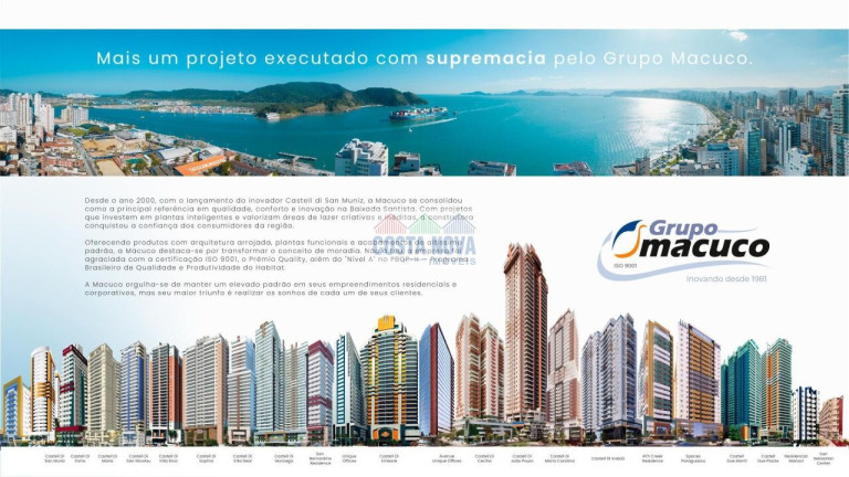 Imagem Apartamento com 2 Quartos à Venda, 96 m² em Embaré - Santos Imagem Apartamento com 2 Quartos à Venda, 96 m² em Embaré - Santos