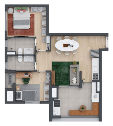 Imagem Imóvel com 2 Quartos à Venda, 72 m² em Vila Cordeiro - São Paulo Imagem Imóvel com 2 Quartos à Venda, 72 m² em Vila Cordeiro - São Paulo